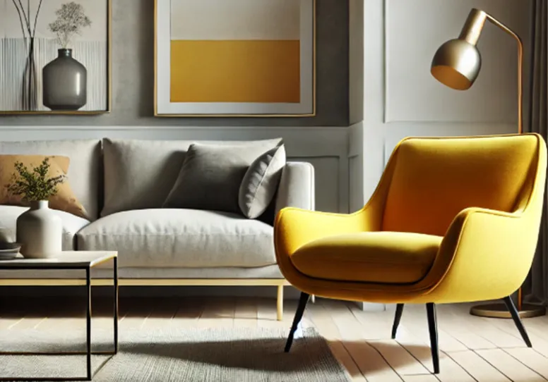 Accent Chairs that Add a Pop of Color to Modern Living Rooms